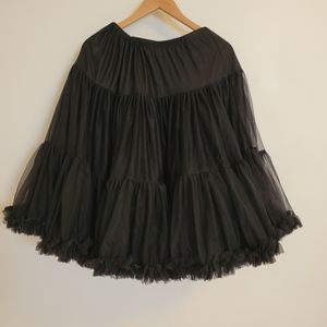 Banned apparel black petticoat